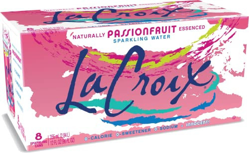 La Croix Sparkling Water, Passionfruit, 12 Fl Oz (pack of 8) | Amazon (US)