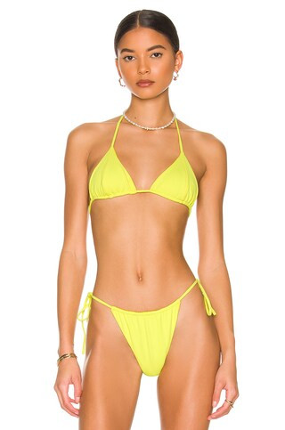VDM Marley Bikini Top in Matte Sky from Revolve.com | Revolve Clothing (Global)