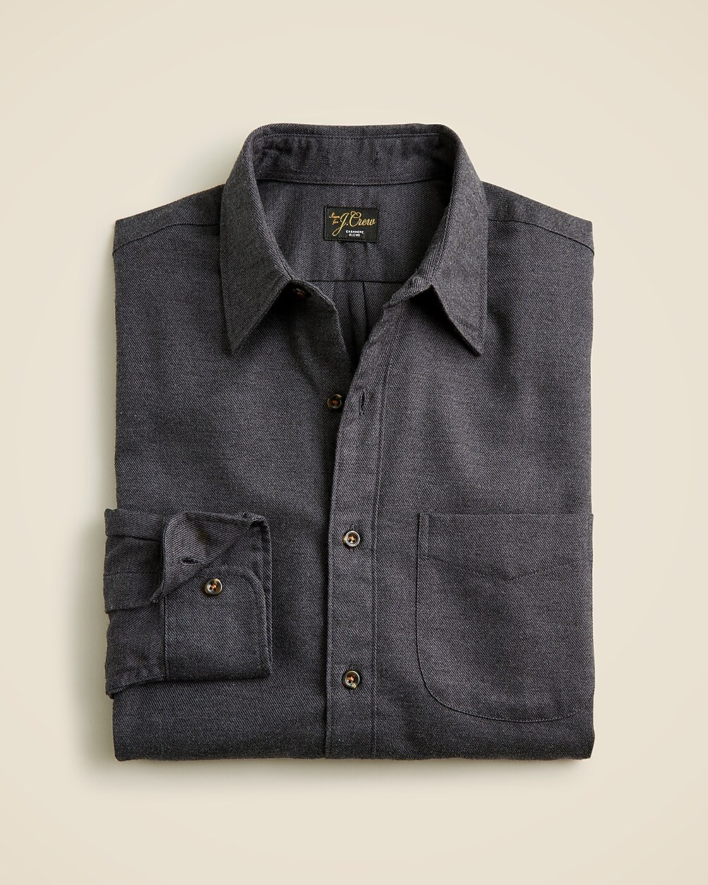 Cotton-cashmere blend shirt | J. Crew US