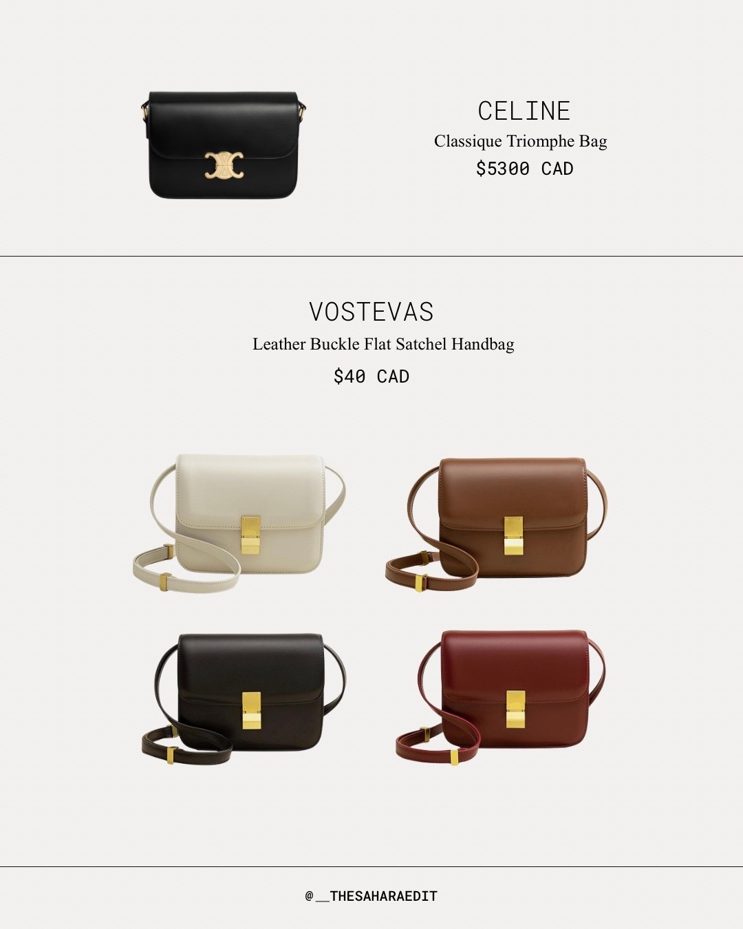 cute celine dupes 🤎

#LTKcanada #LTKworkwear #LTKsale