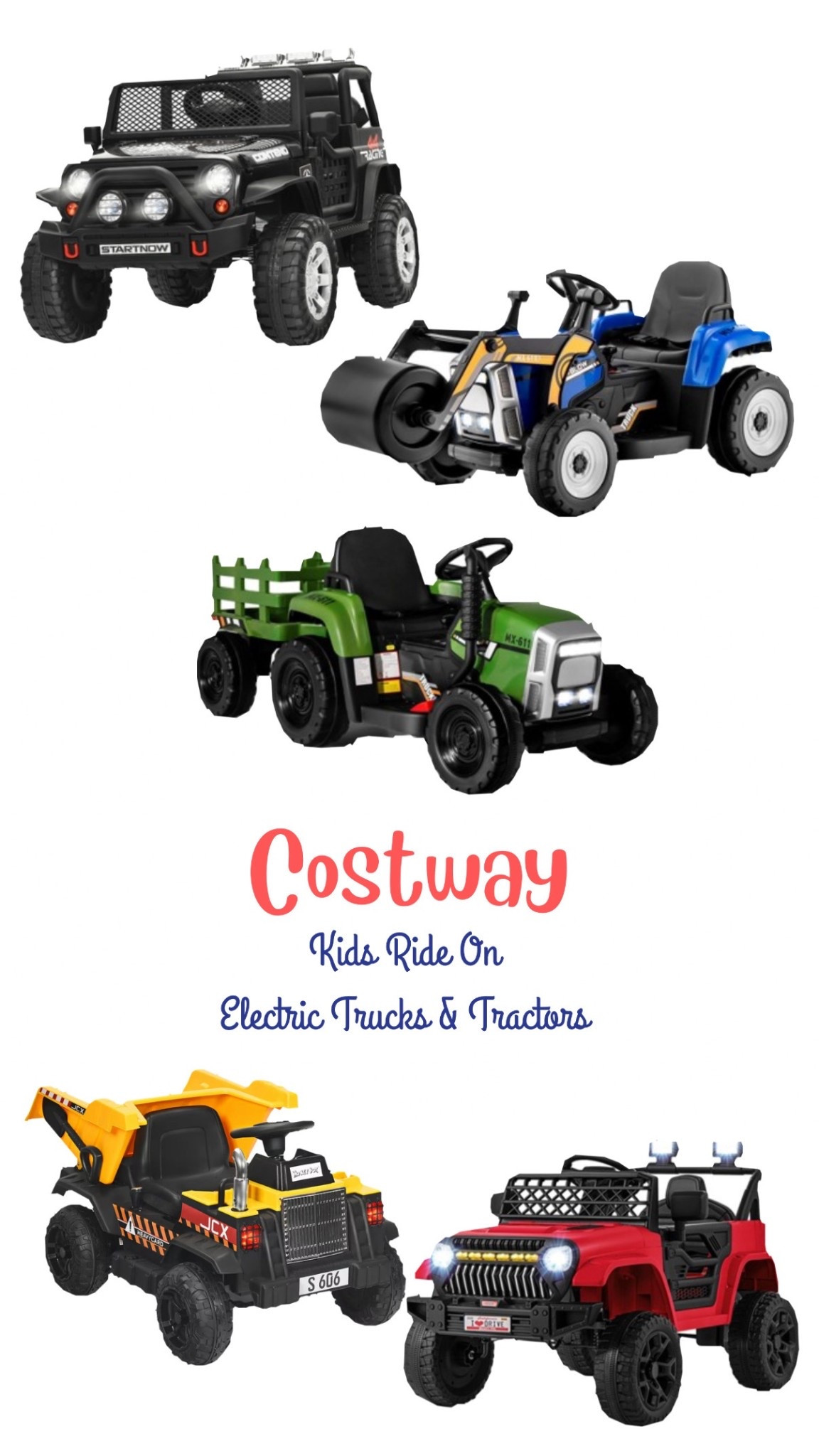 Huge price drop alert 🚨 
Target’s having a big sale on Costway Kids Ride on Electric Trucks & Tractors at Target right now!
They’re all so fun 🚜 

#LTKMoms #LTKFamily #Toddlers #BoyMom #GirlMom #Outdoors #TargetSale #TargetKids #Costway #RideOnTrucks #ElectricCars #PriceDrop #KidsToys

#LTKKids #LTKSaleAlert #LTKmomlife