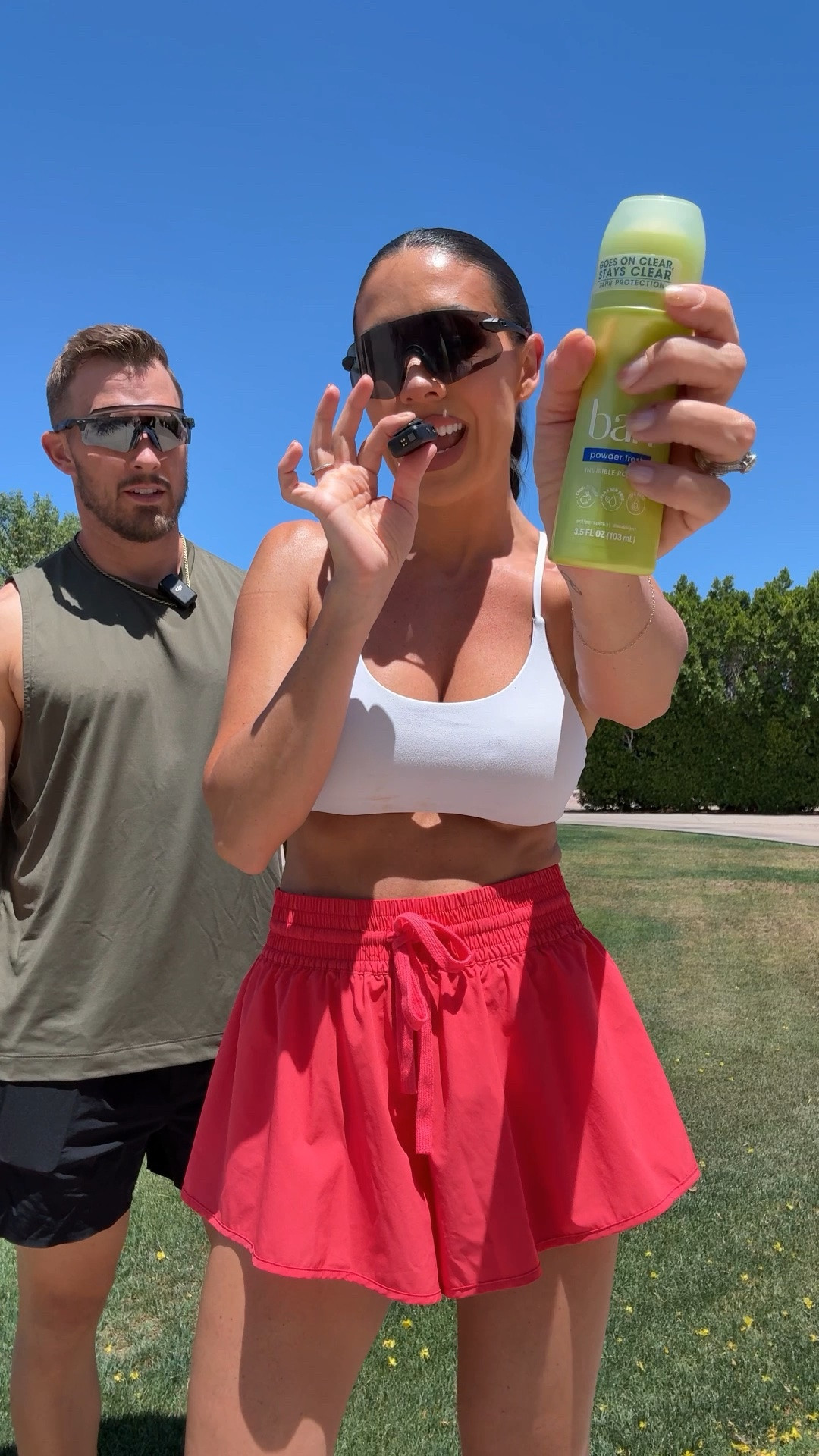 Doing a couples pace challenge with Brody to prep for our race! Linking up my outfit from free people and my Amazon deodorant! 

Active 
Running shorts 
Active glasses

#LTKdayinmylife #LTKfitnessgoals #LTKActive