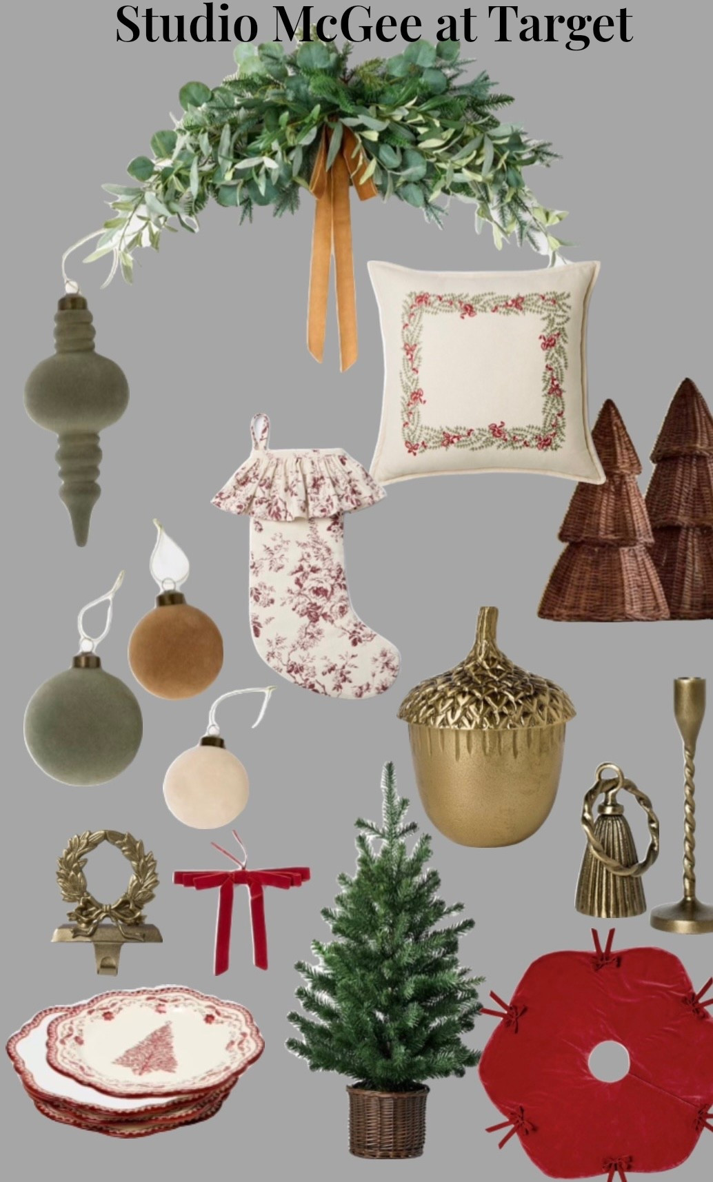 Some of my favorite decorations from the Studio McGee at Target Christmas collection 2025. 

#LTKHome #LTKSaleAlert #LTKSeasonal