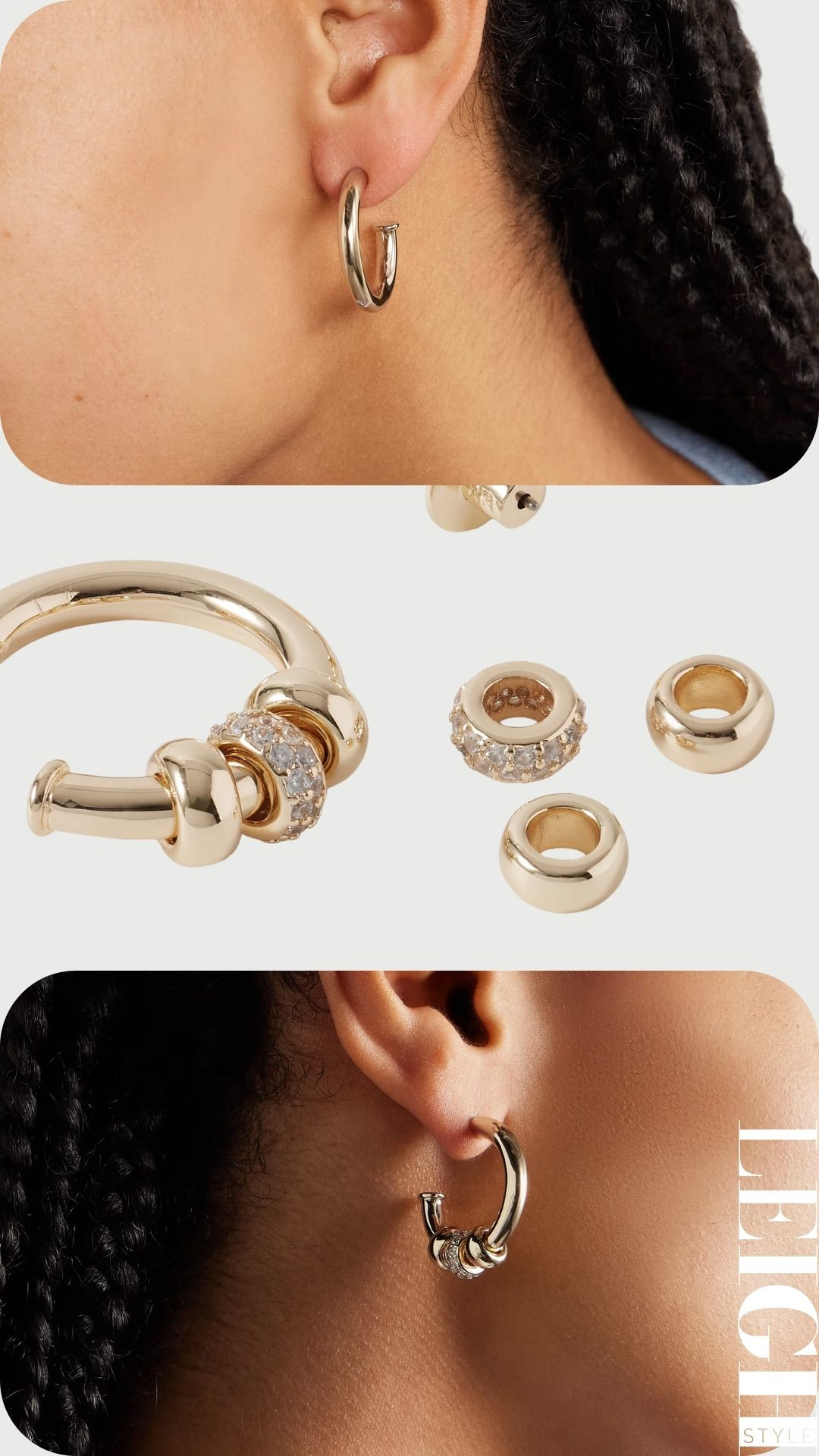 Add a touch of modern glamour to your jewelry collection with the ROXANNE ASSOULIN The Slider Gold-Tone Crystal Hoop Earrings. These chic designer hoop earrings feature a polished gold-tone finish with sparkling crystal slider accents for a unique and elevated look. Lightweight and versatile, they’re perfect for everyday wear, date nights, parties, or layering with other jewelry. A timeless accessory that blends luxury, elegance, and contemporary style. 

 #LTKootd #LTKWorkwear #LTKWedding
