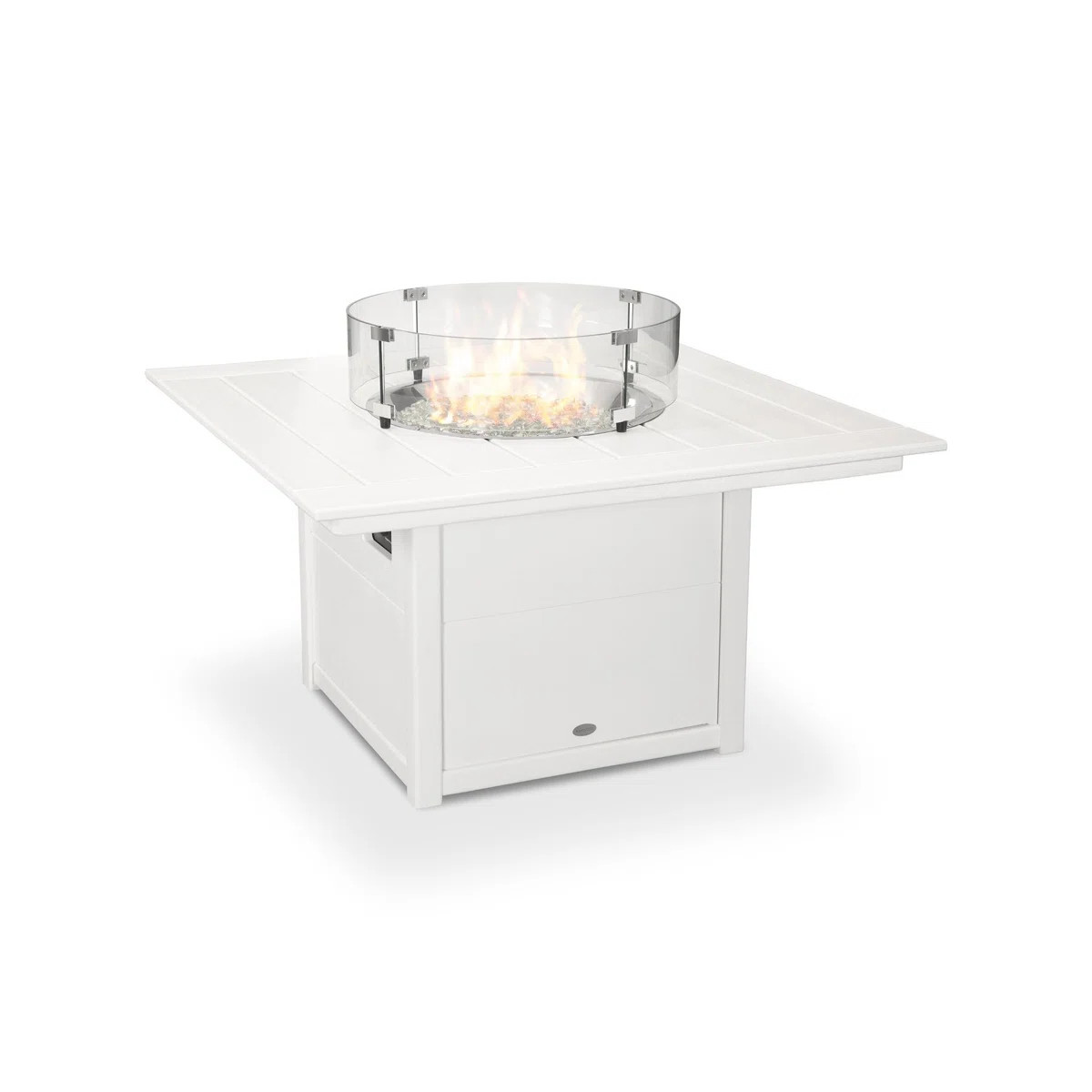 POLYWOOD Square 42" Fire Pit Table | Wayfair North America