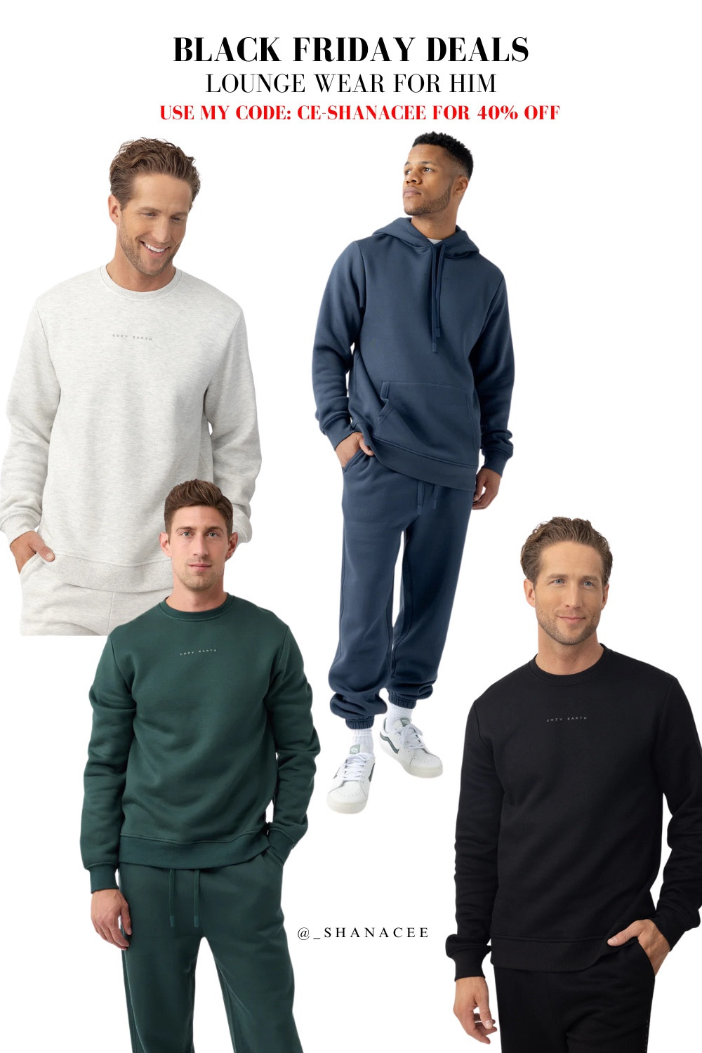 Cozy Earth men’s lounge wear, men’s sets, men’s clothing, men’s active wear. Comfortable men’s clothing  

#LTKGiftGuide #LTKActive #LTKMens