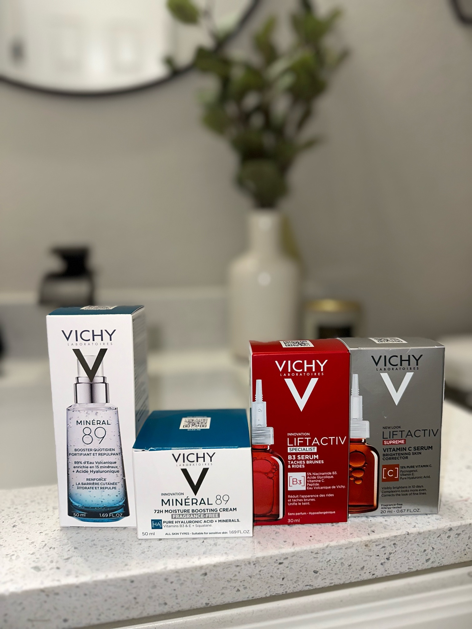 Vichy skincare. Vichy PR. Skincare products. Hyaluronic acid. Serum. Moisturizer. Vitamin C serum  

#LTKbeauty #LTKfindsunder50