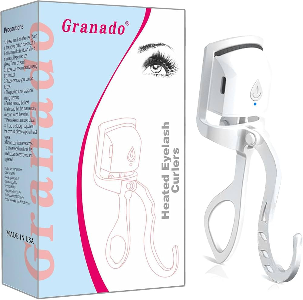 Heated Eyelash Curlers Elevate Your Lash, Rapid Heat-up, USB Rechargeable, Temperature Control, L... | Amazon (US)