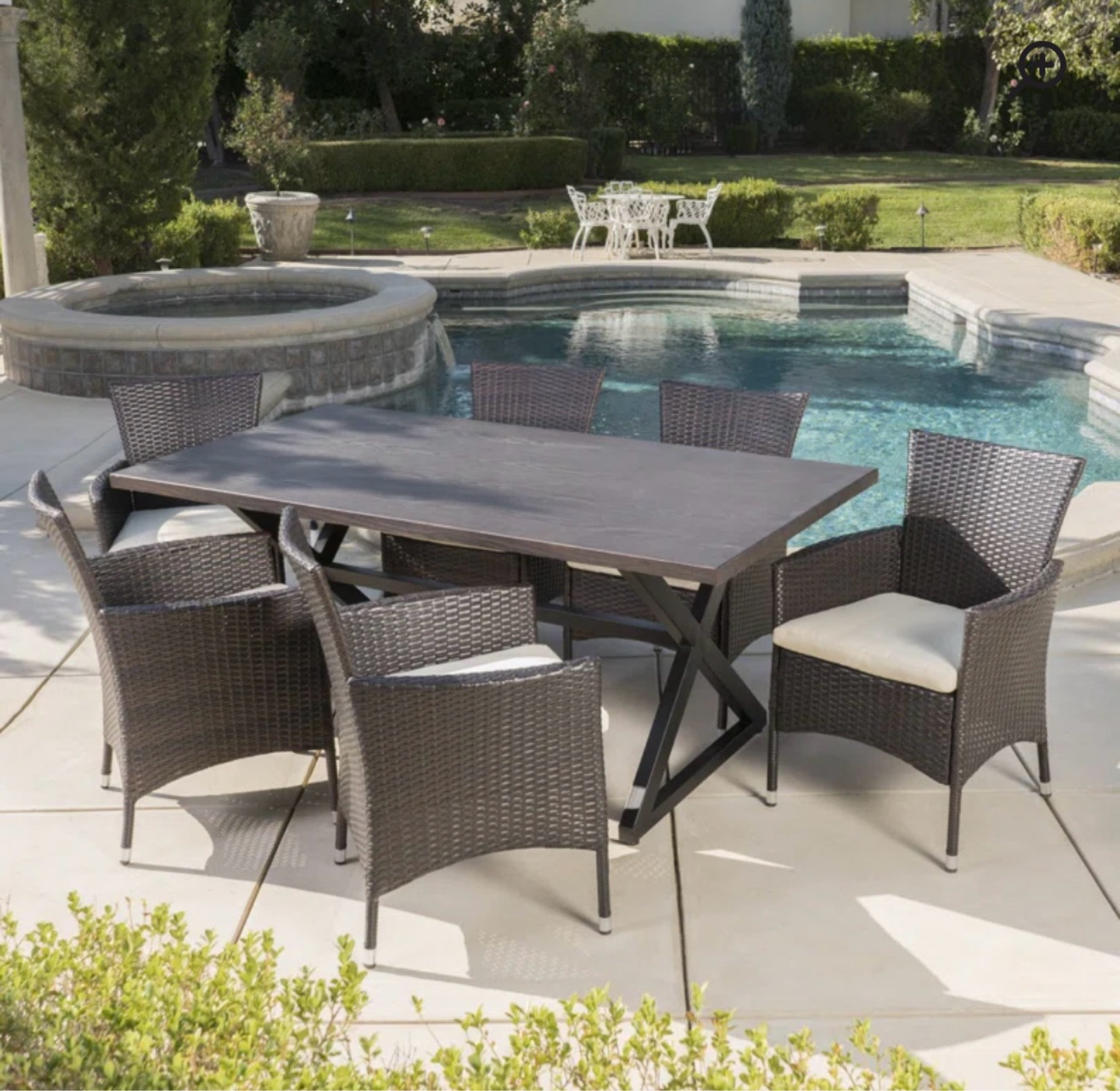 Rectangular outdoor dining set 

#LTKhome #LTKfamily #LTKcanada