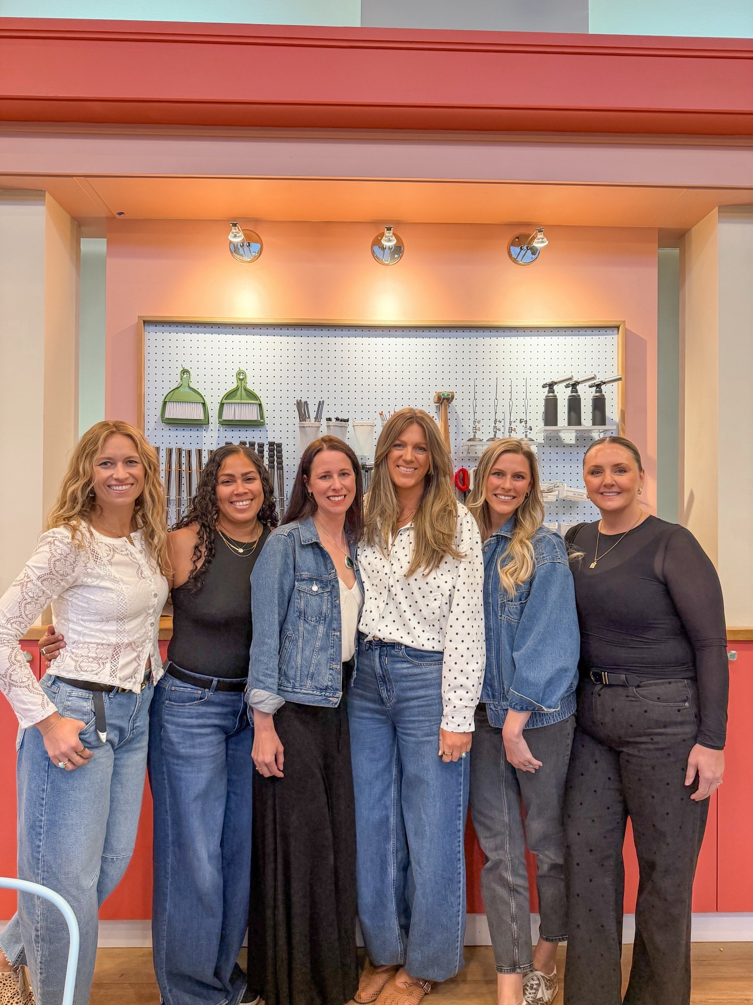 Large jacket, 32x36 jeans (tucked in to make bubble hem) 11 flats 

#LTKOver40 #LTKTall