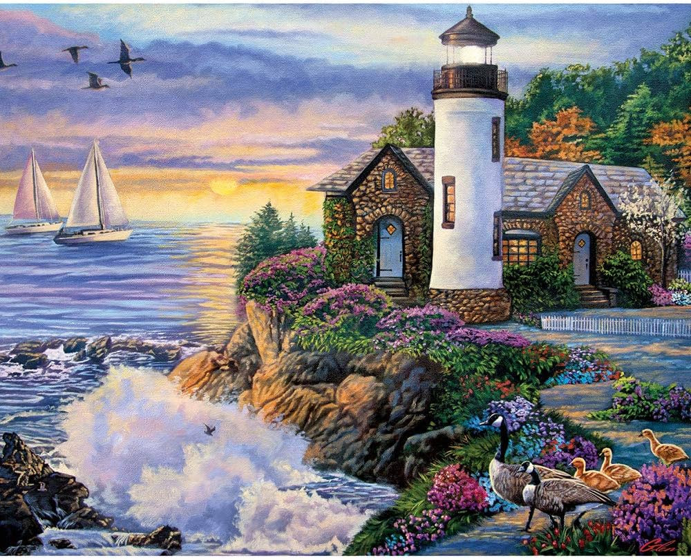 Bits and Pieces – Large 500 Piece Jigsaw Puzzle for Adults – ‘Perfect Dawn’ Designed by A... | Amazon (US)