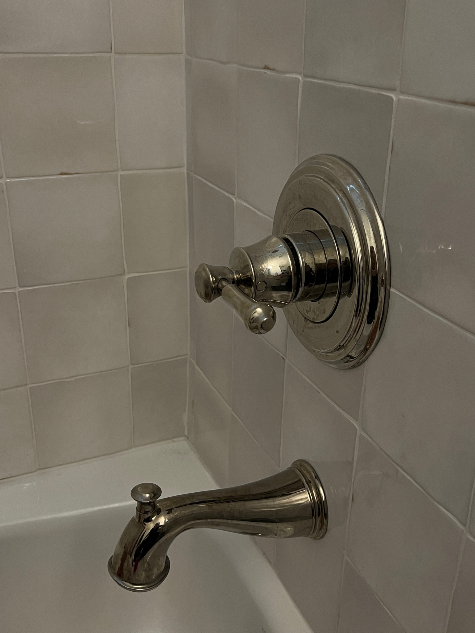 Bathroom plumbing fixtures in polished nickel. 

#LTKHome