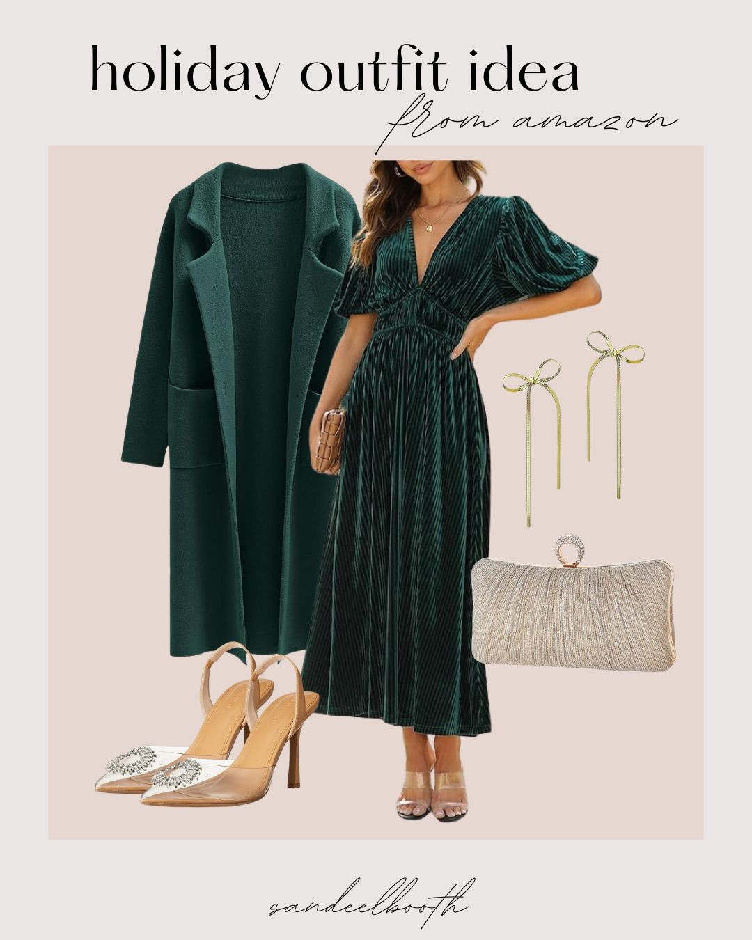 Holiday outfit idea from Amazon!

holiday dress, velvet dress, coatigan, holiday party outfit 

 #LTKHoliday #LTKSeasonal #LTKStyleTip