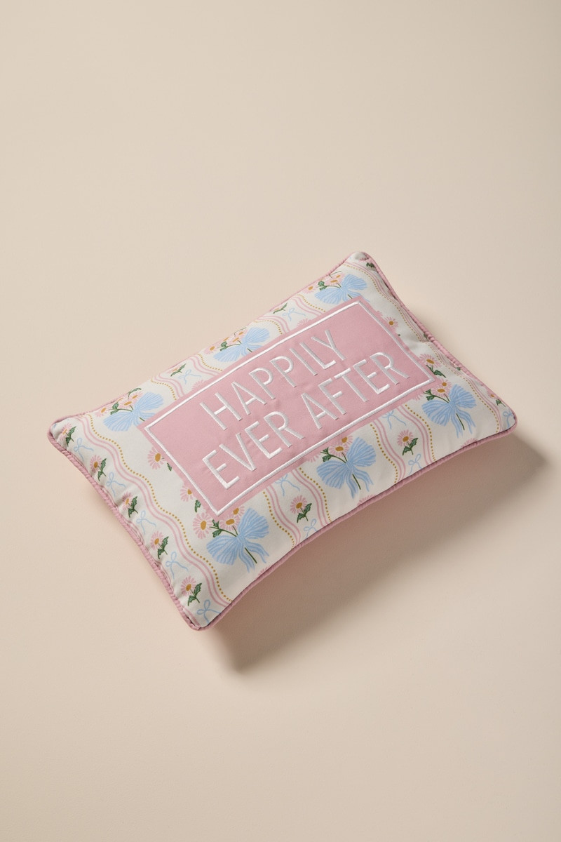 Happily Ever After Throw Pillow | Francesca's