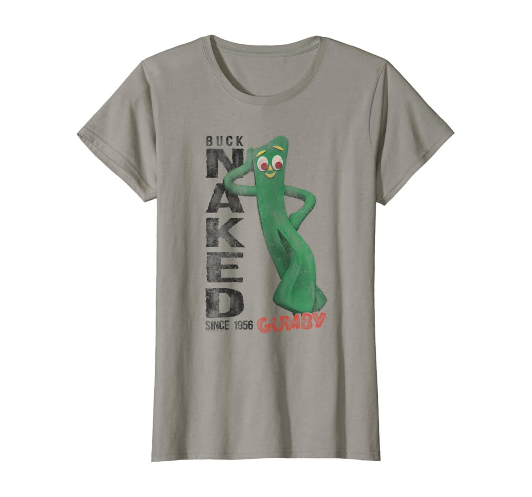 Gumby Buck Nacked T-Shirt | Amazon (US)