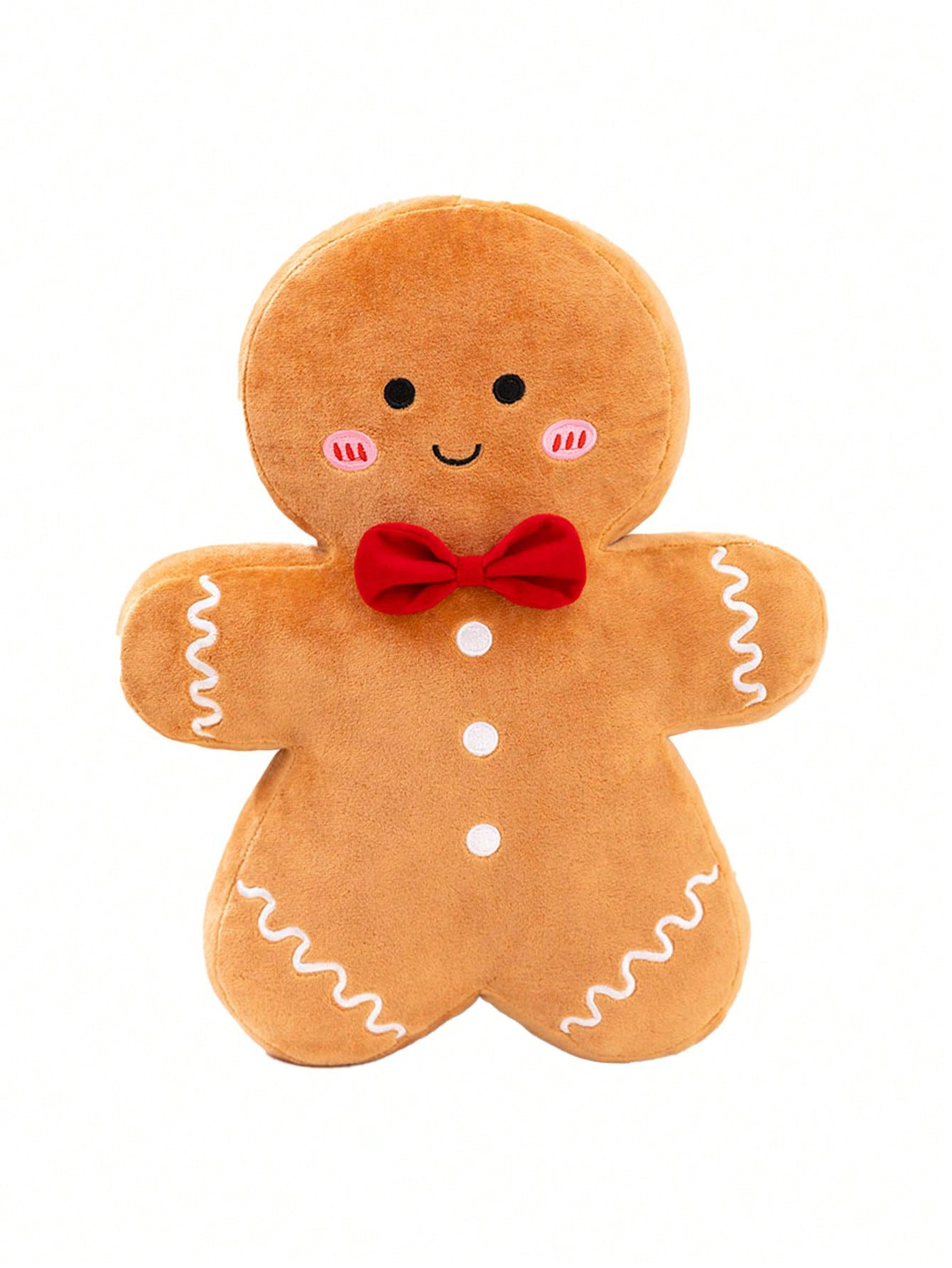 Weihnachten Lebkuchen Plüschtiere Party Dekoration Kissen Kissenbezug Keks Lebkuchen Eine Plüsc... | SHEIN