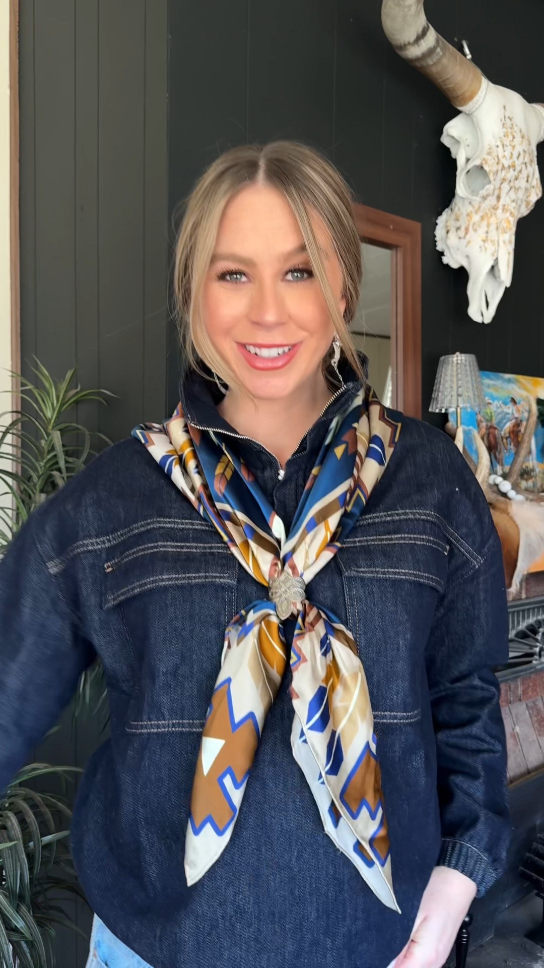 Scarf & scarf slide from fringescarves.com

#LTKBump #LTKootd