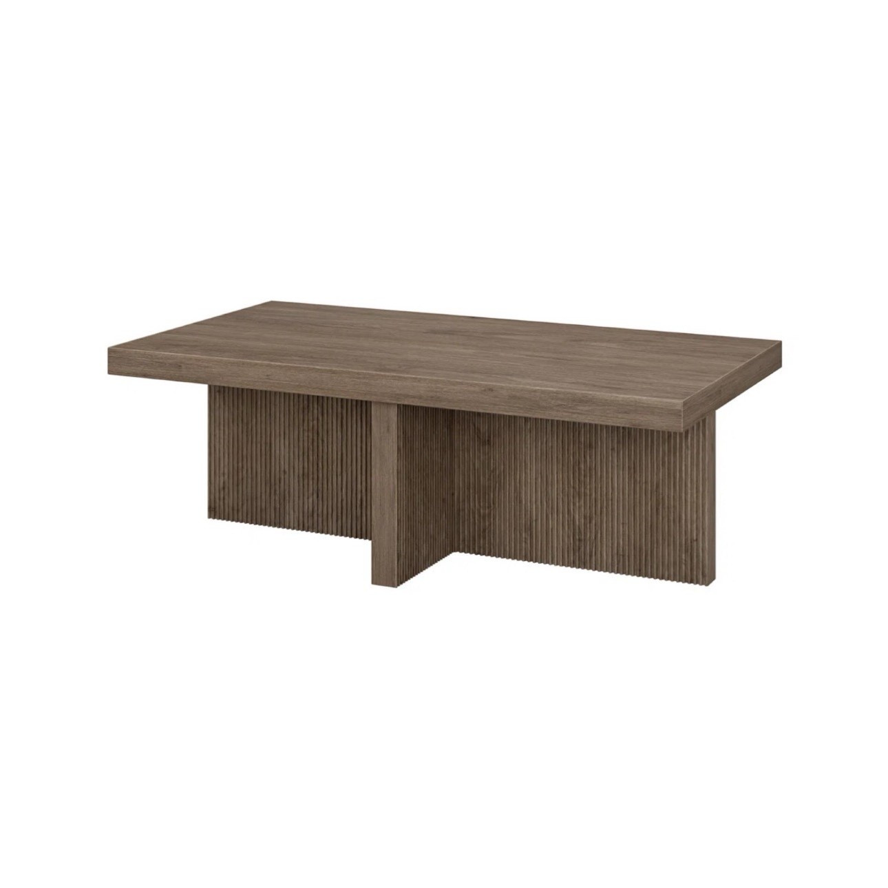Rectangle Coffee Table with Ribbed Feature and Pedestal Base/X Leg Design

#LTKOver40 #LTKStyleTip #LTKHome