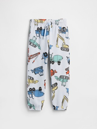 babyGap Relaxed Pull-On Logo Joggers | Gap Factory