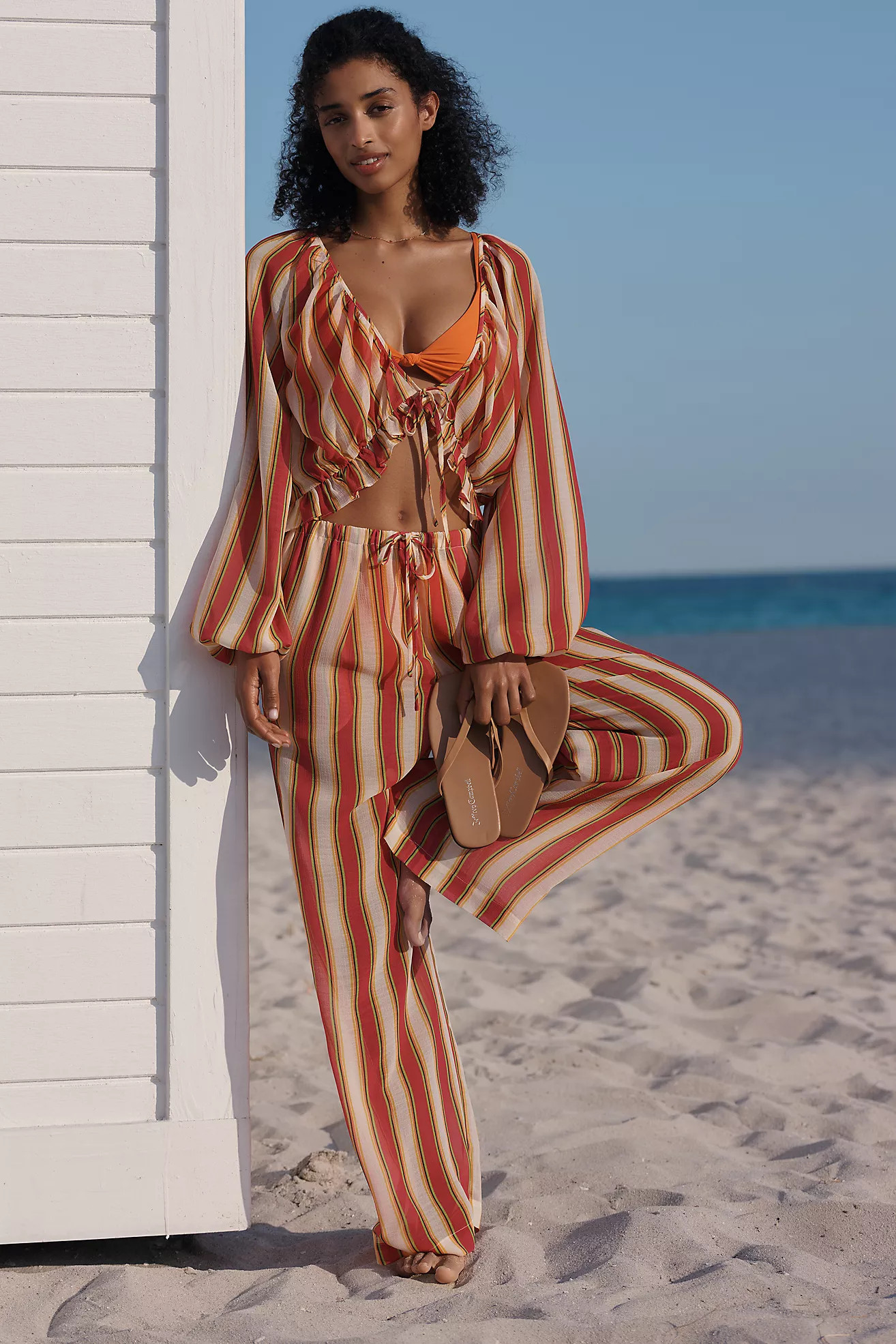 Solid & Striped Ashling Drawstring Pants | Anthropologie (US)