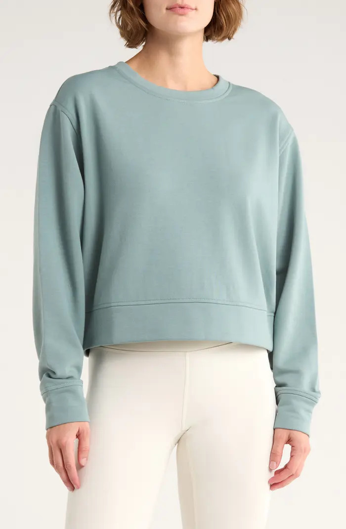 Cozy Knit Crewneck Sweatshirt | Nordstrom Rack