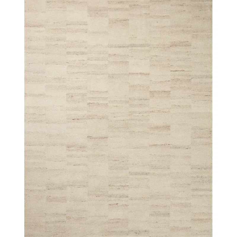 Amber Lewis x Loloi Rocky Natural / Fog Area Rug | Wayfair North America