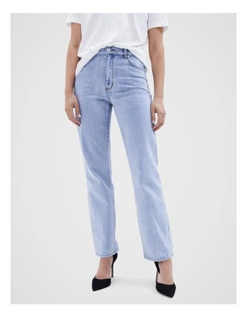 Classic Straight Fit Jean in Light Vintage | Myer