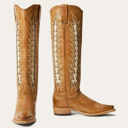 Stetson Women s Johnnie Tall Western Boot Snip Toe - 12-021-9105-1338 BR 8 1/2 M US | Walmart (US)