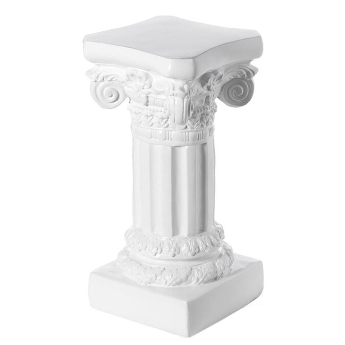 Uniquewise 26.75-in White Fiberglass Vase Tabletop Decoration Lowes.com | Lowe's