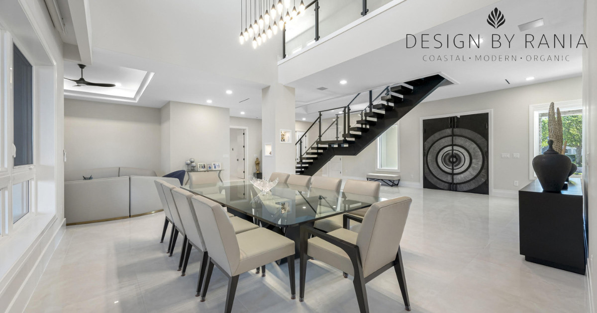 ✨ Save this if you're dreaming of a luxury dining room.

The oversized statement chandelier, modern dining chairs, and sleek glass table completely transform this space. I've linked similar pieces to help you recreate this high end designer look without the custom home price tag.

Shop the look through my LTK. 

 #LTKHome #HomeDecor #InteriorStyle