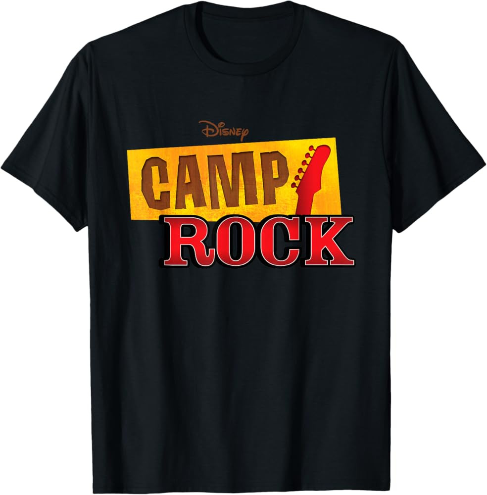 Disney Shirts Camp Rock Logo Graphic Tees T Shirts for Men Women Boys and Girls | Amazon (US)