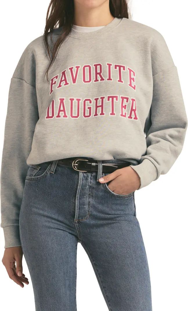 Collegiate Cotton Blend Sweatshirt | Nordstrom