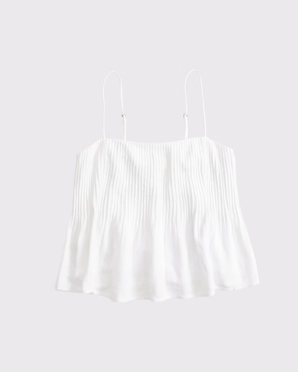 Pintuck Cami | Abercrombie & Fitch (US)