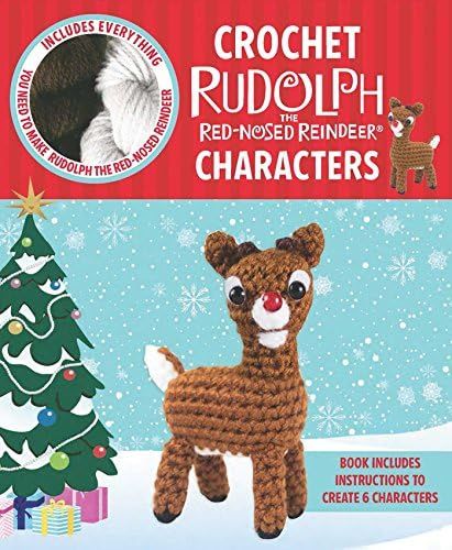 Crochet Rudolph the Red-Nosed Reindeer Characters (Crochet Kits) | Amazon (US)