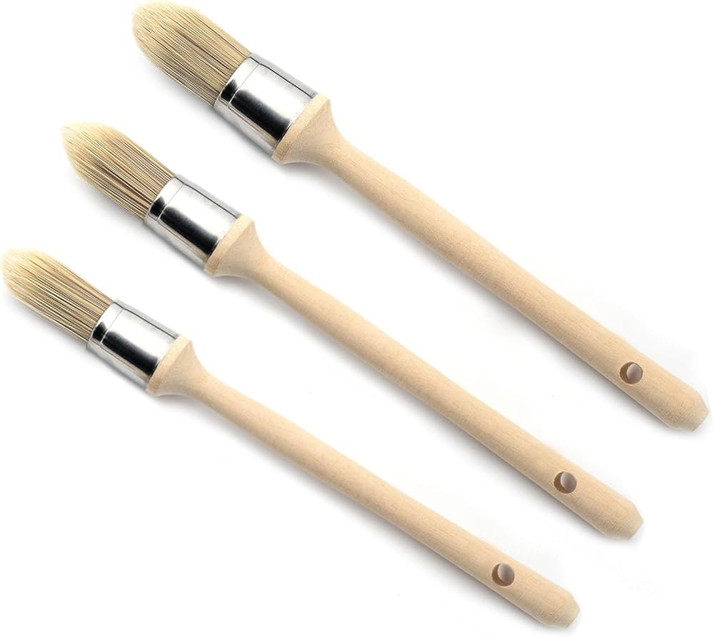 3Pack Small Paint Brushes - Trim Paint Brush Edge Painting Tool for Detail Areas and Small Repair... | Amazon (US)