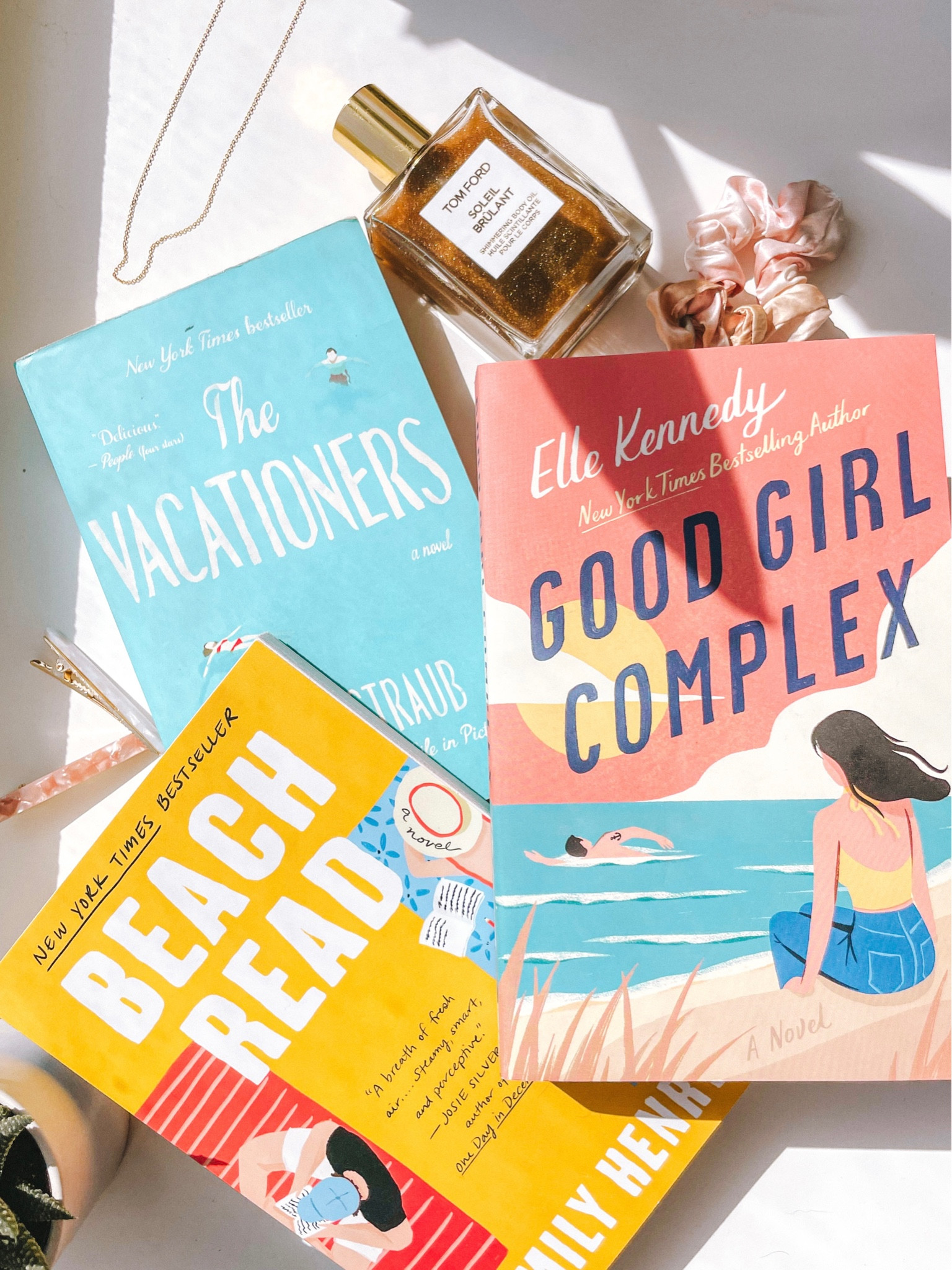 Warmer weather means it’s time for some summer reads ☀️ 

PS this body oil is my fave and it’s on sale right now. 

#LTKSeasonal #LTKunder100 #LTKsalealert