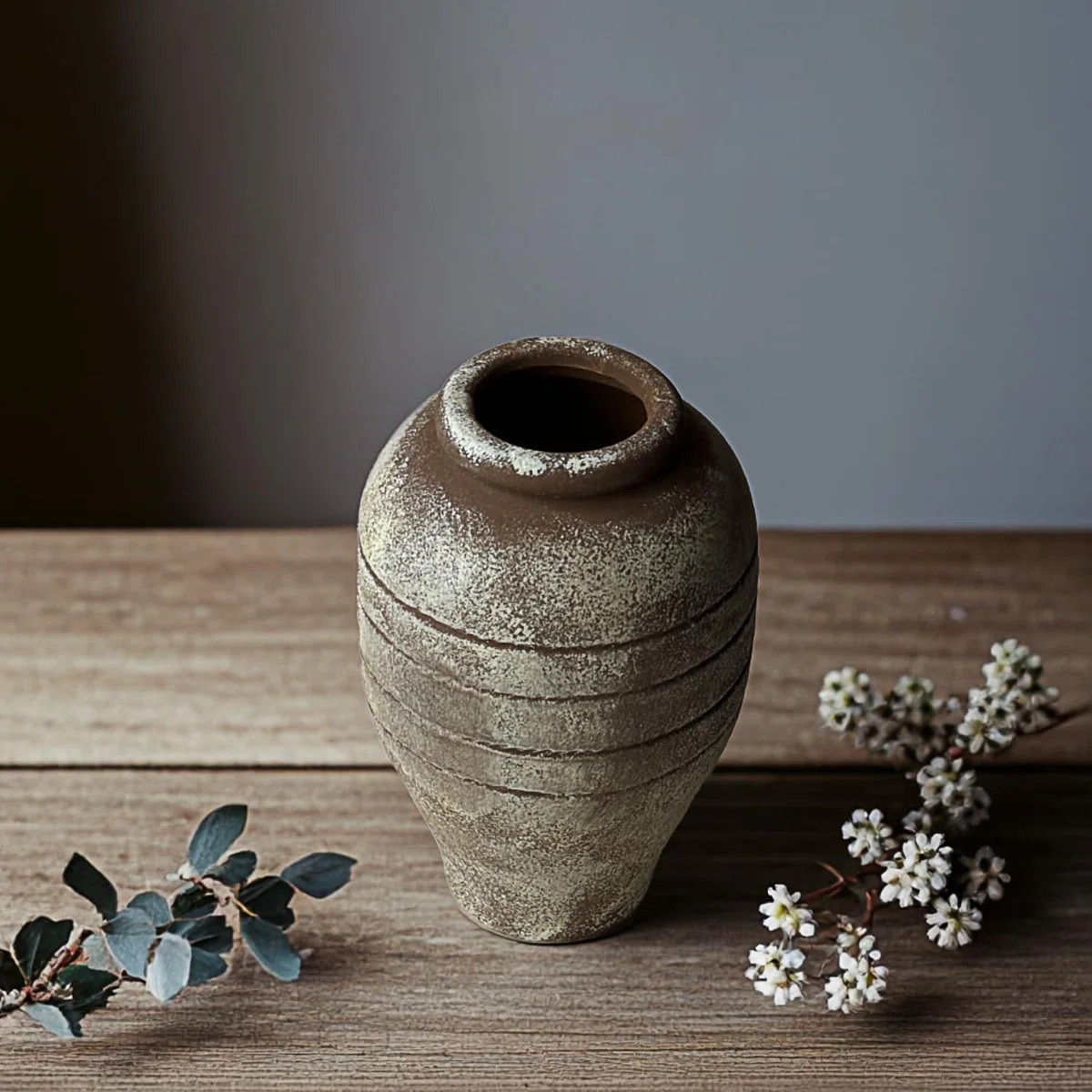 Ceramic Flower Vase For Living Room Bedroom 9.06'' Farmhouse Decor For Bouquet Fake Plant Home De... | Wayfair North America