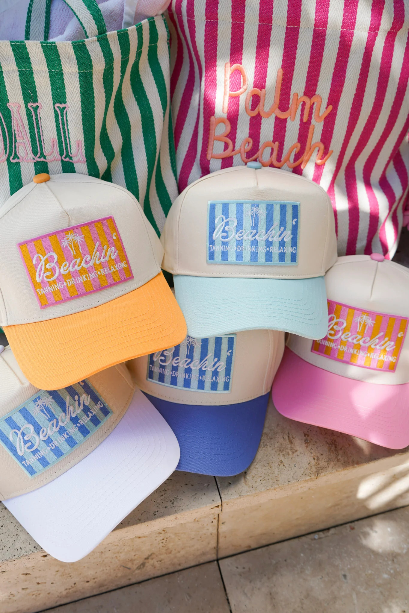 Beachin' - Vintage Trucker Hat | KenzKustomz