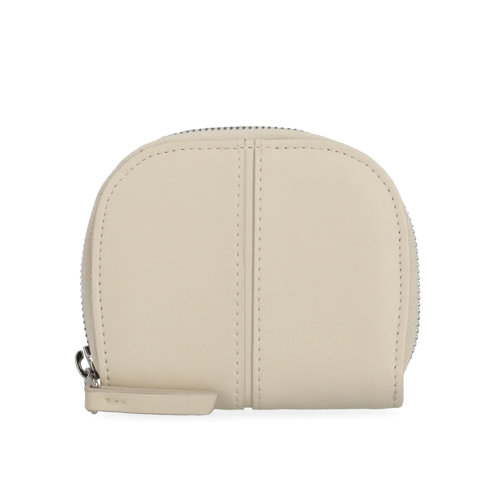 Time and Tru Women's Becca Zip Around Wallet Solid Beige | Walmart (US)