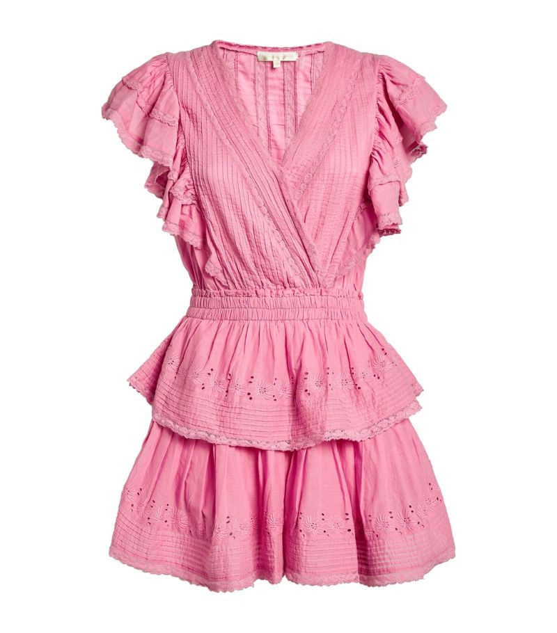 LoveShackFancy Cotton Gwen Mini Dress | Harrods