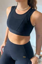 Fortitude Bralet - Black | Cleo Harper (US)