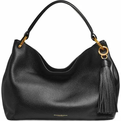 DONNA KARAN Glenwood Shoulder Bag in Toasted Almond at Nordstrom | Nordstrom