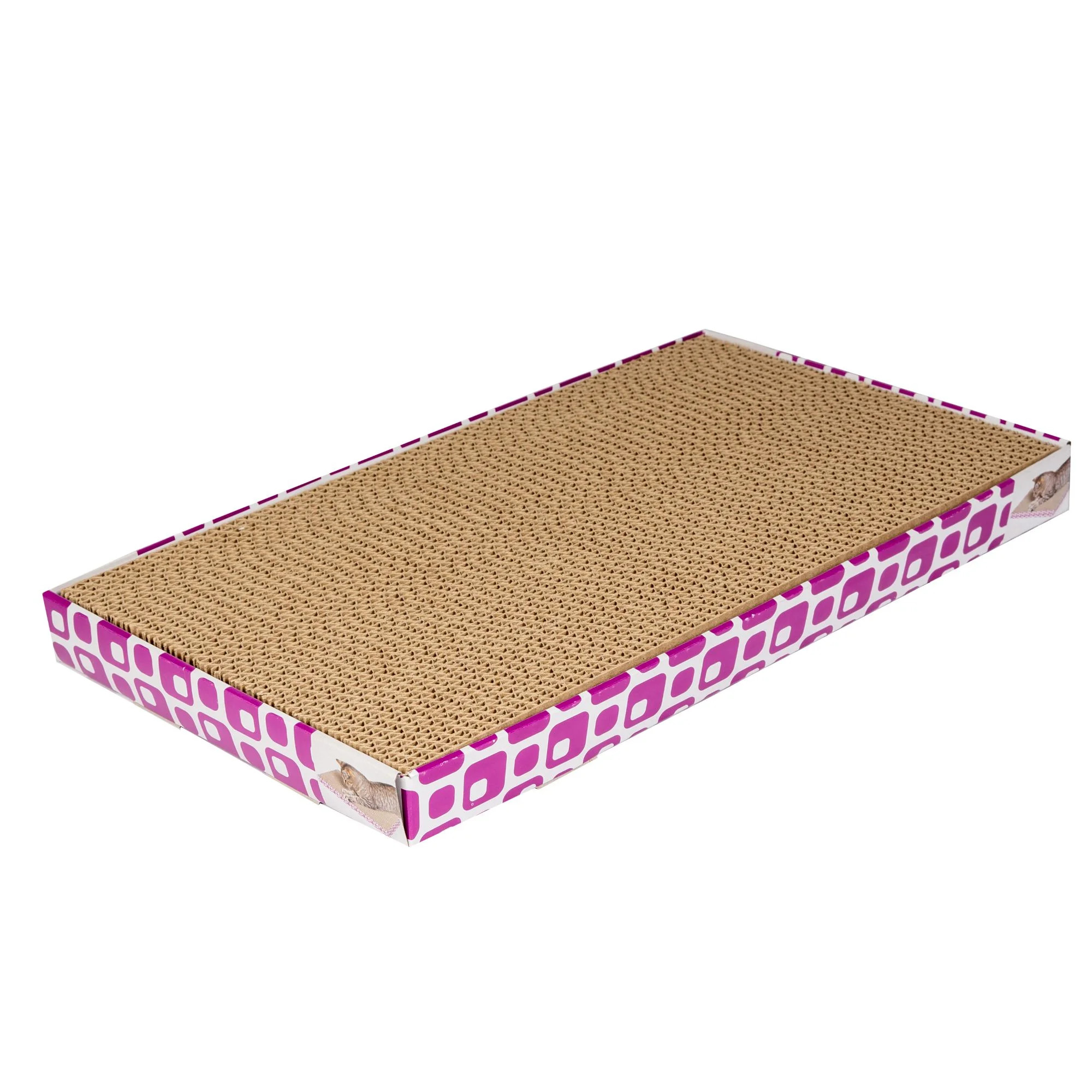 Vibrant Life, Cat Scratching Pads, Durable Corrugate Cardboard Rectangle Shaped Cat Scratcher, XL... | Walmart (US)