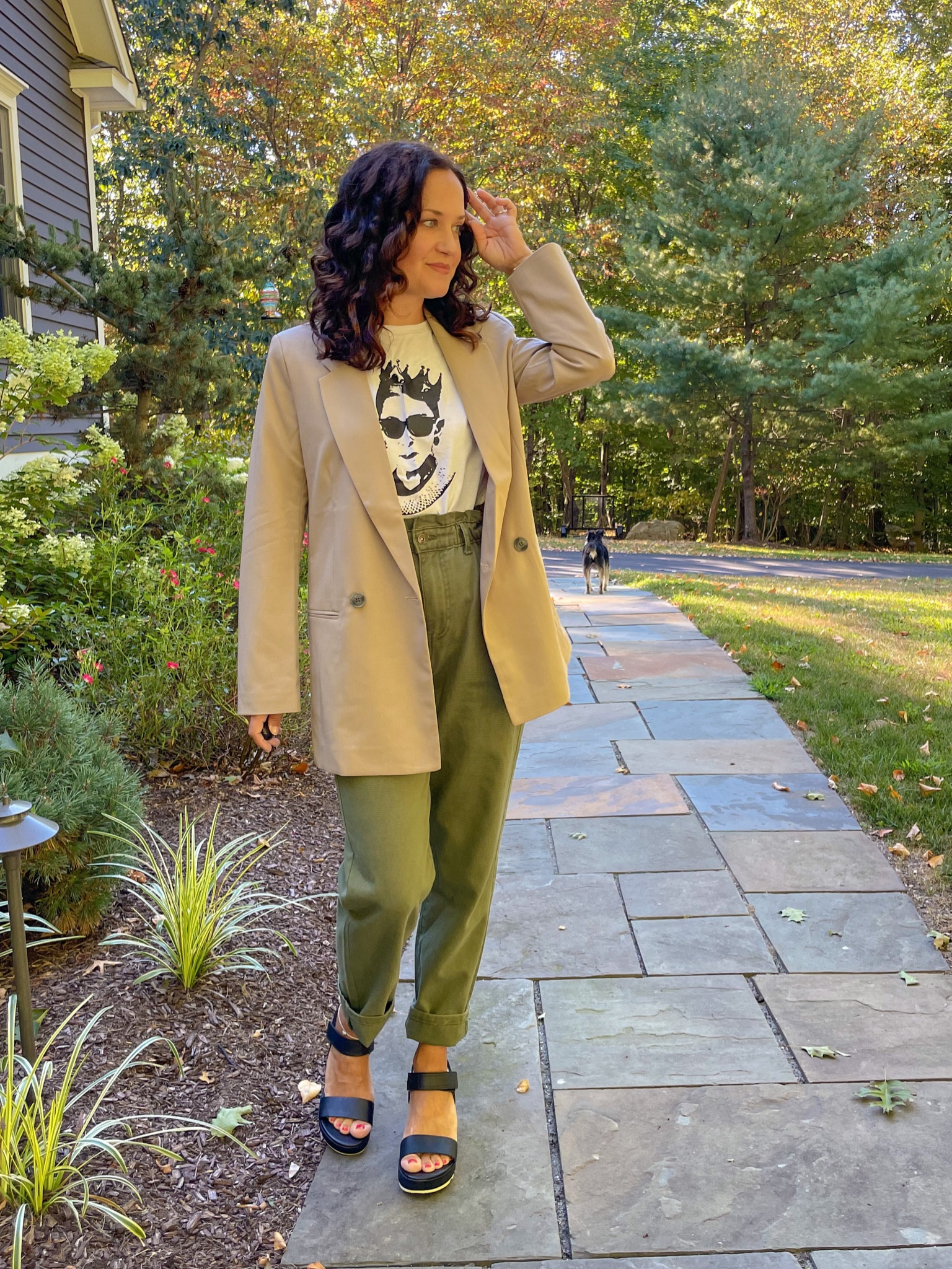 Third look in my oversized blazer. Under $40, great buy #falloutfit

#LTKSeasonal #LTKunder50