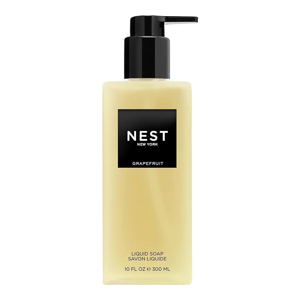 NEST New York Liquid Soap, Grapefruit - 10 fl oz - Cleanses & Nourishes Skin - Approx. 300 Pumps ... | Amazon (US)