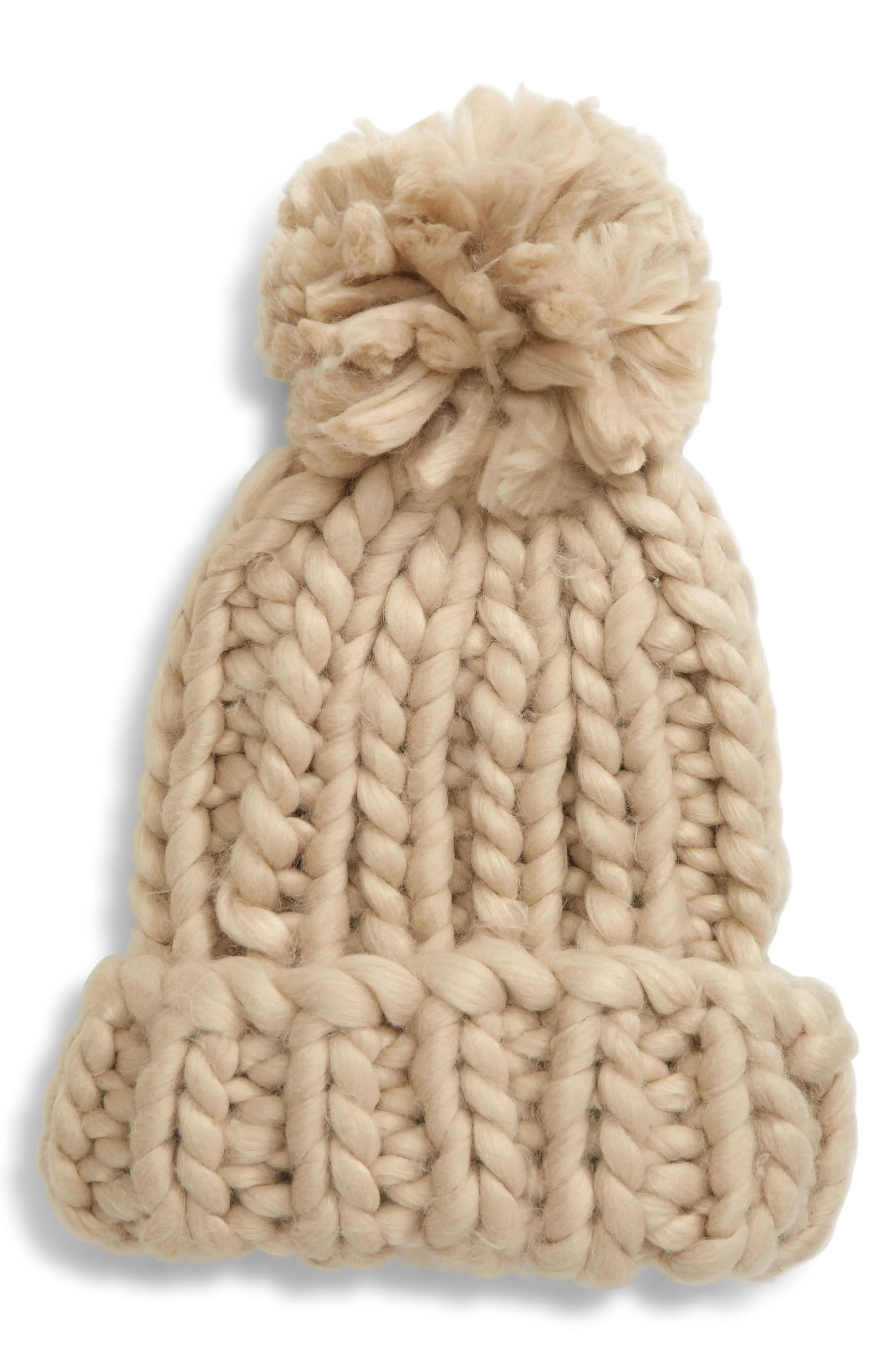 Selina Chunky Hand Knit Beanie | Nordstrom