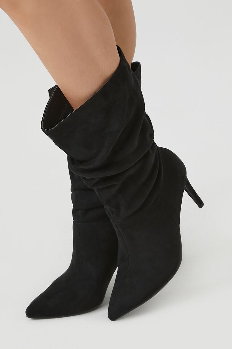 Ruched Stiletto Boots | Forever 21 | Forever 21 (US)