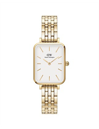 Quadro 20x26 5-Link G White Watch | David Jones (Australia & New Zealand)