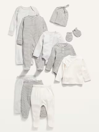 Unisex 10-Piece Layette Set for Baby | Old Navy (US)