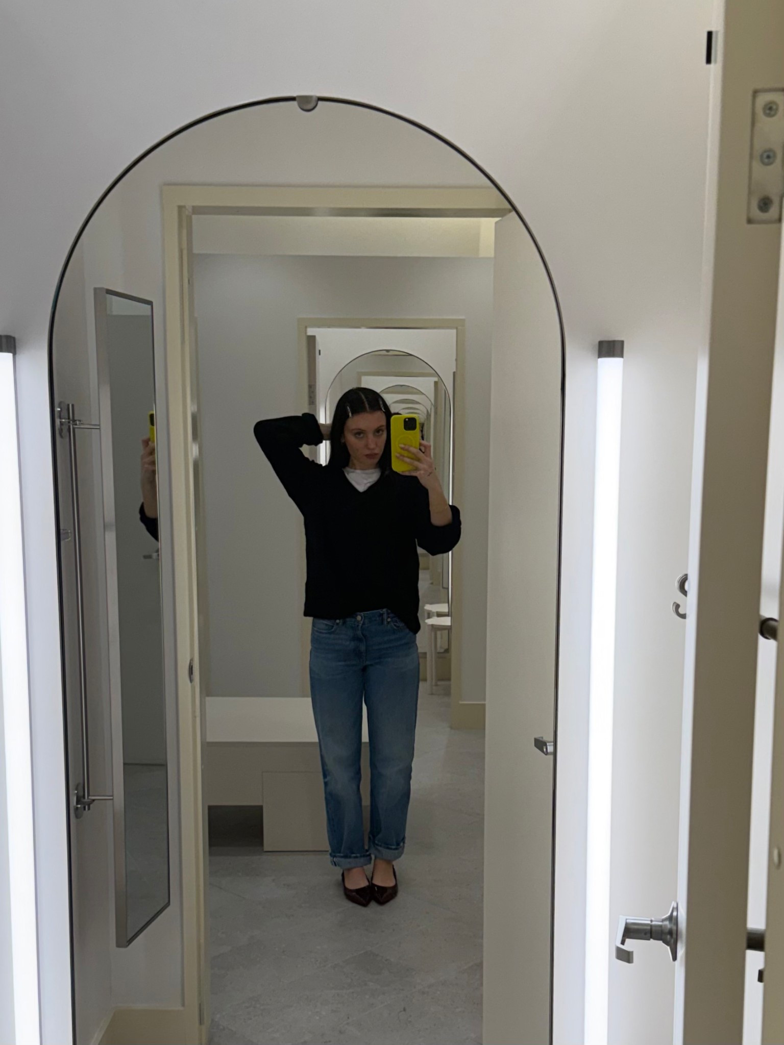 my go to cute and casual fit?
(my flats are ‘margaux - the roma’, linked dupes for you since i can’t find them!)